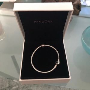 Pandora bracelet with charm